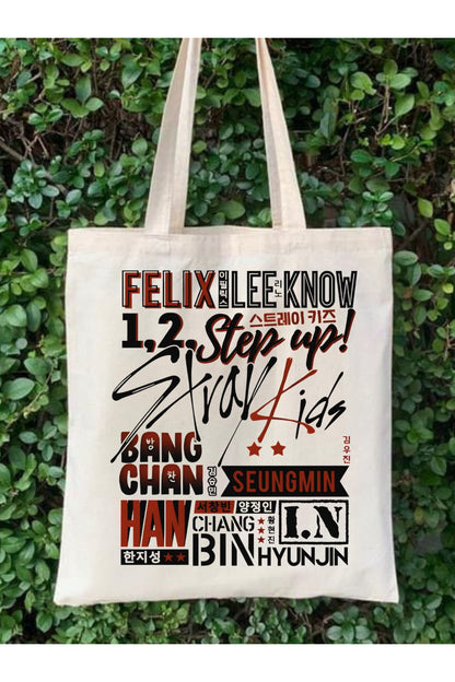 Stray Kids SKZOO Tote Bag Bez Çanta