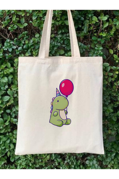 Cute Animal Kore, Y2 Pinterest Retro Unisex Bez Çanta Tote Bag, Shopper Bag