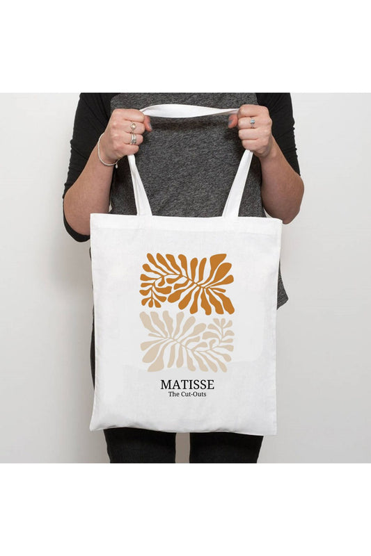 Matisse, The Cut Outs Kalın İç göstermez Tote Bag Bez Çanta
