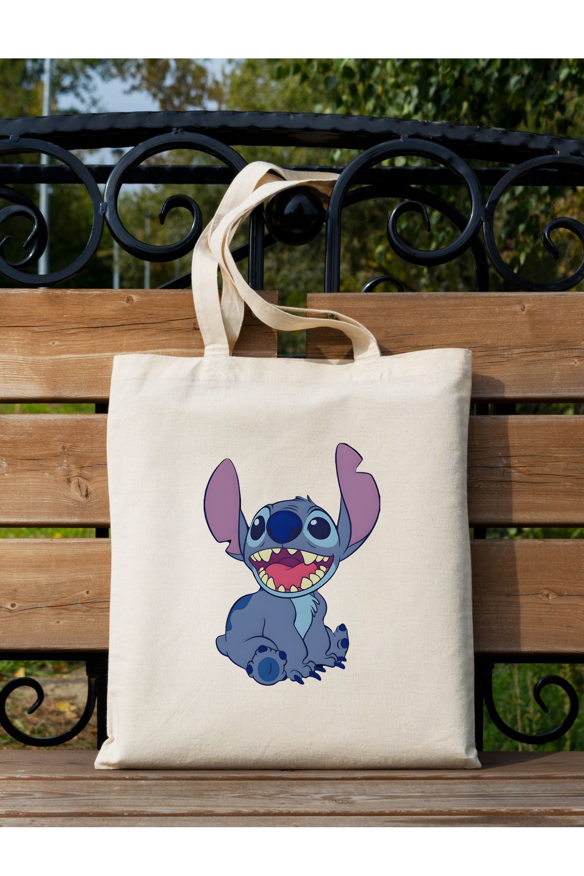 Stitch Tasarım Tote Bag Bez Çanta