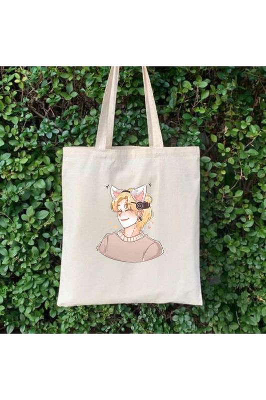 Stray Kids Felix Tasarım Tote Bag Bez Çanta