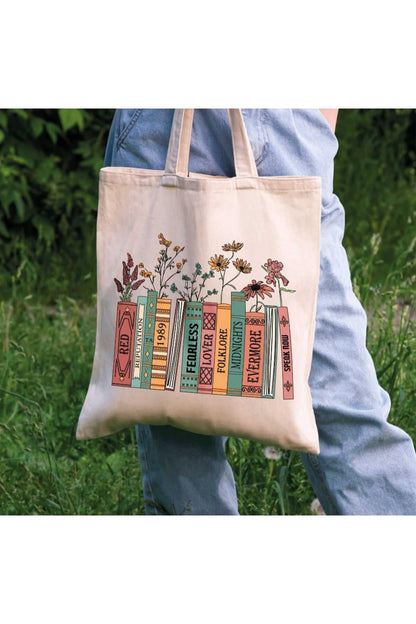 Taylor Swift Book Album Kitap Tote Bag Bez Çanta