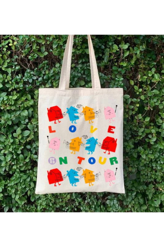 Harry Styles Love On Tour 2023 Aesthetic Tasarım Tote Bag Bez Çanta