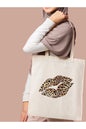 Leopar Bez Çanta, Y2K Leopard Pinterest Retro Unisex Bez Çanta Tote Bag
