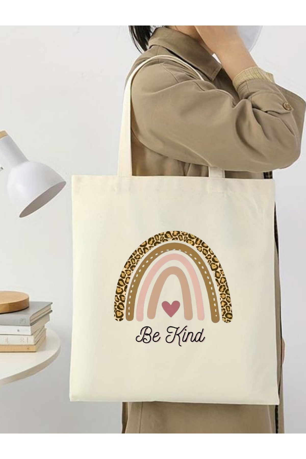 Leopar Bez Çanta, Y2K Leopard Pinterest Retro Unisex Bez Çanta Tote Bag