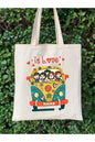 All You Need Is Love The Beatles Tote Bag Bez Çanta