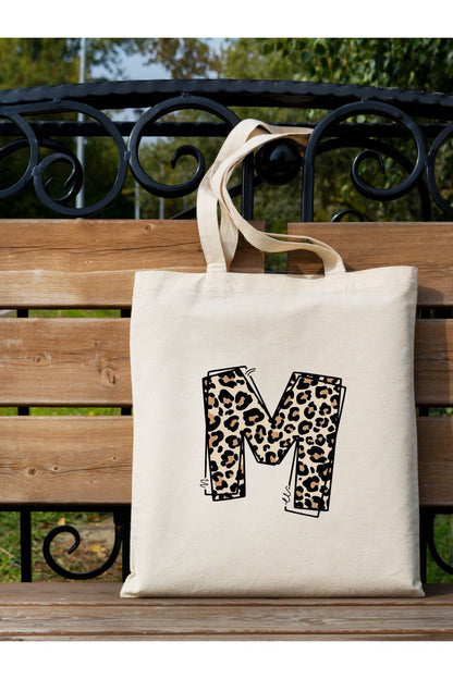 Leopar Bez Çanta, Y2K Leopard Pinterest Retro Unisex Bez Çanta Tote Bag