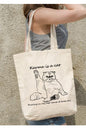Karma Is A Cat Taylor Swift Tote Bag Bez Çanta