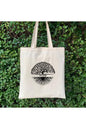 Tree Of Life, Yaşam Ağacı Tasarım Tote Bag Bez Çanta