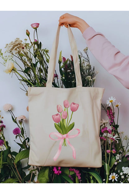 Y2K Bows Coquette Pinterest Kurdeleler Retro Unisex Bez Çanta Tote Bag
