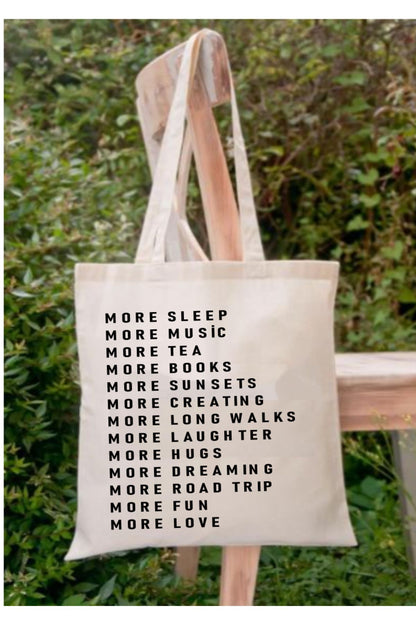 More, More, More, More, More…