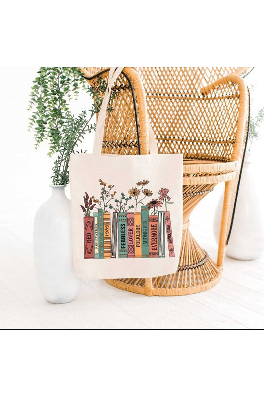 Taylor Swift Book Album Kitap Tote Bag Bez Çanta