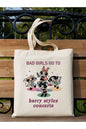 Powerpuff Harry Styles Tote Bag Bez Çanta