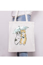 Sevimli Kediler Sevgili Hediye Tote Bag Bez Çanta
