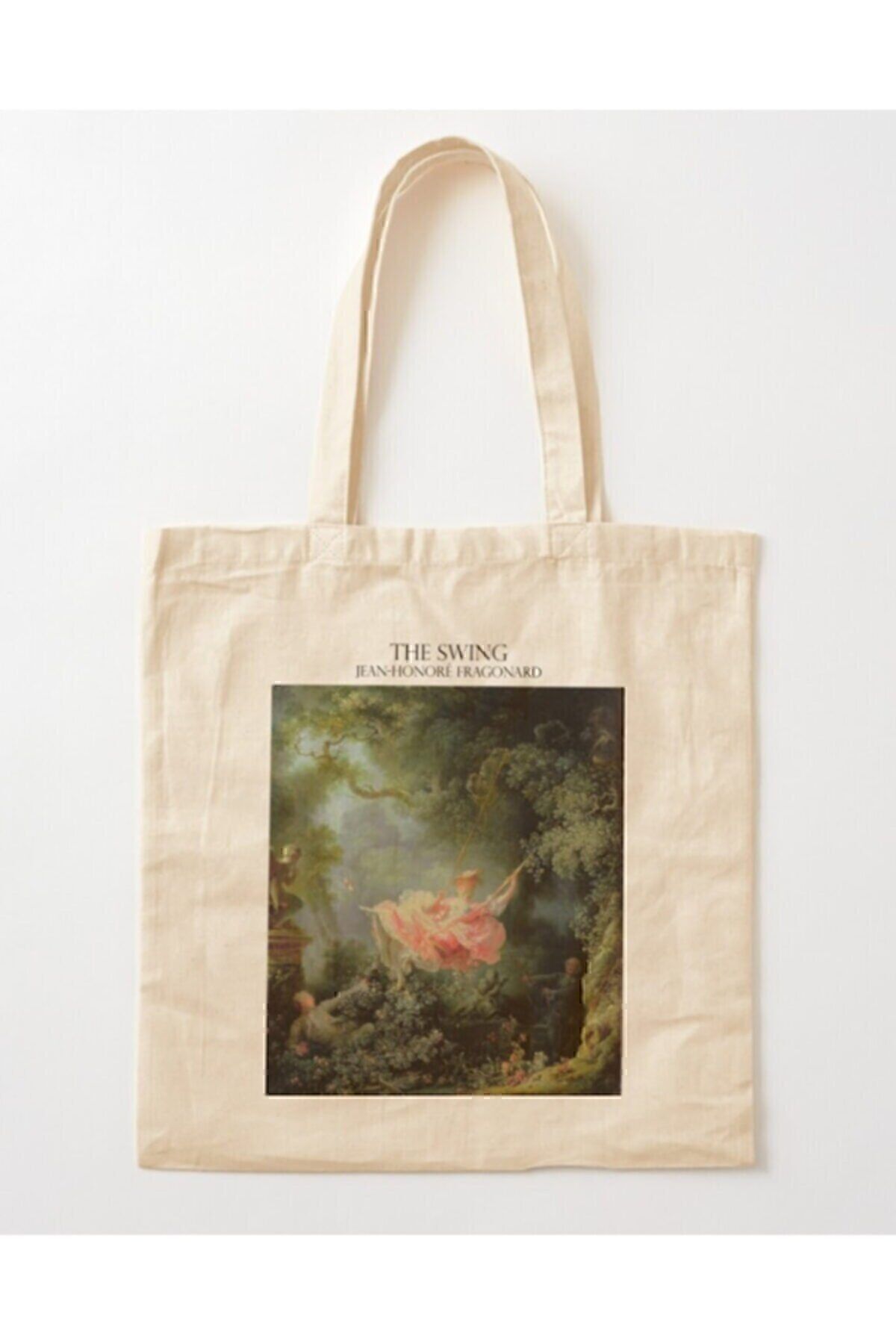 The Swing Ham Bez Çanta tasarımlı ham bez çanta minimalist pinterest modeli