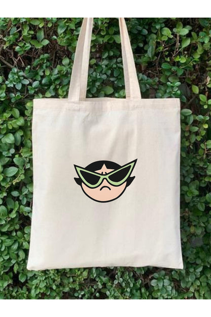 Powerpuff Tote Bag Bez Çanta