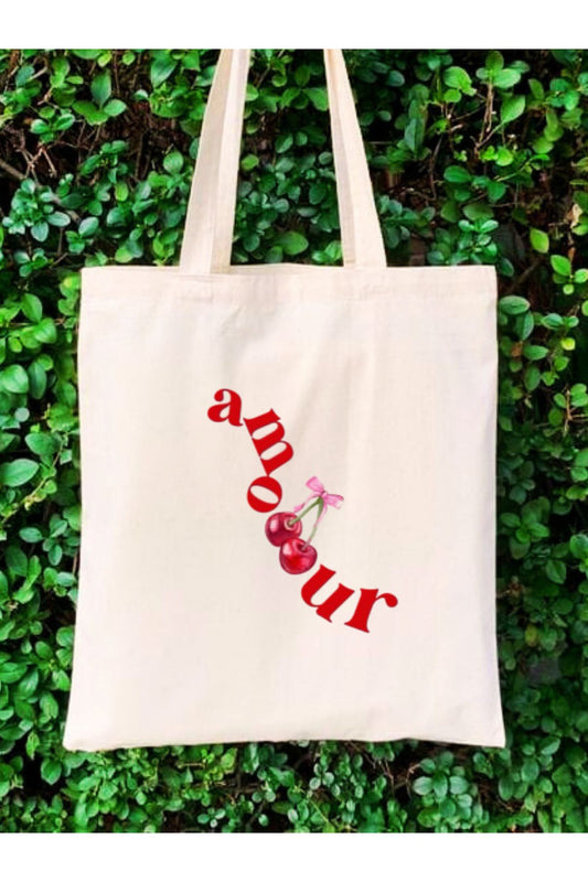 Tote Bag krem kanvas çanta %100 pamuk 35x40 cm tote bag