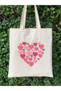 Sevgililer Günü Love Tote Bag Bez Çanta