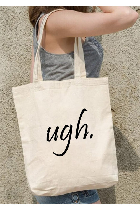 Ugh. Tasarım Tote Bag Bez Çanta