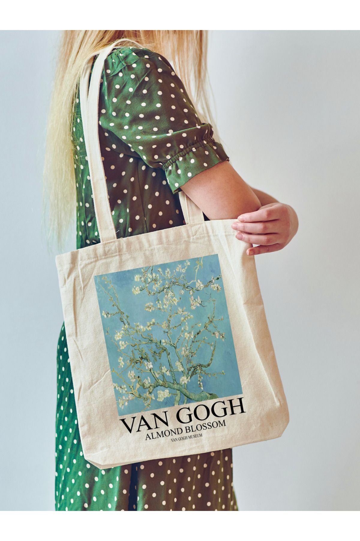Van Gogh Almond Blossom Tote Bag Bez Çanta