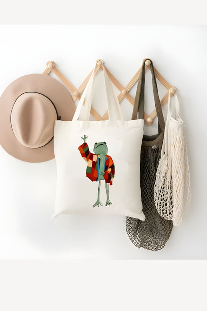 Harry Styles Cardigans Frog - Kurbağa Tasarımlı Tote Bag Bez Çanta