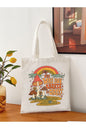 Mushroom Mantar Tasarım Tote Bag Bez Çanta