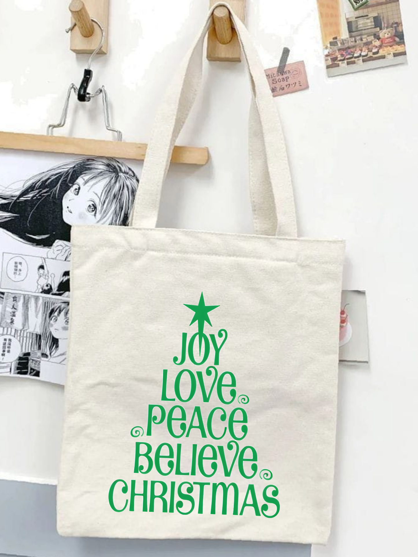 Tote Bag krem kanvas çanta %100 pamuk 35x40 cm tote bag