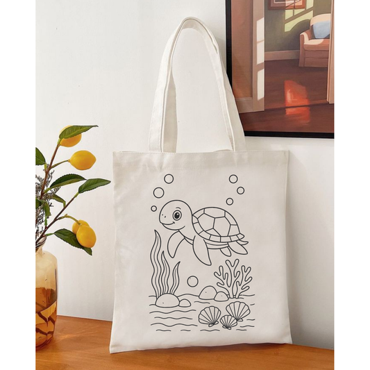 Tote Bag krem kanvas çanta %100 pamuk 35x40 cm tote bag