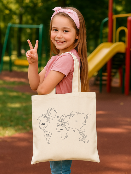 Tote Bag krem kanvas çanta %100 pamuk 35x40 cm tote bag