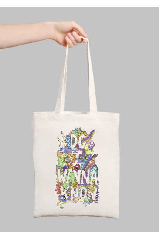 Arctic Monkeys Do I Wanna Know Tasarım Ham Bez Çanta – 35x40 cm