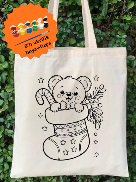  Boyama Çanta Seti- 35x40 cm