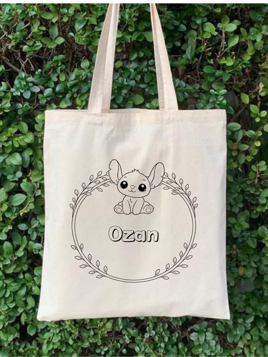 stitch boyama çantası