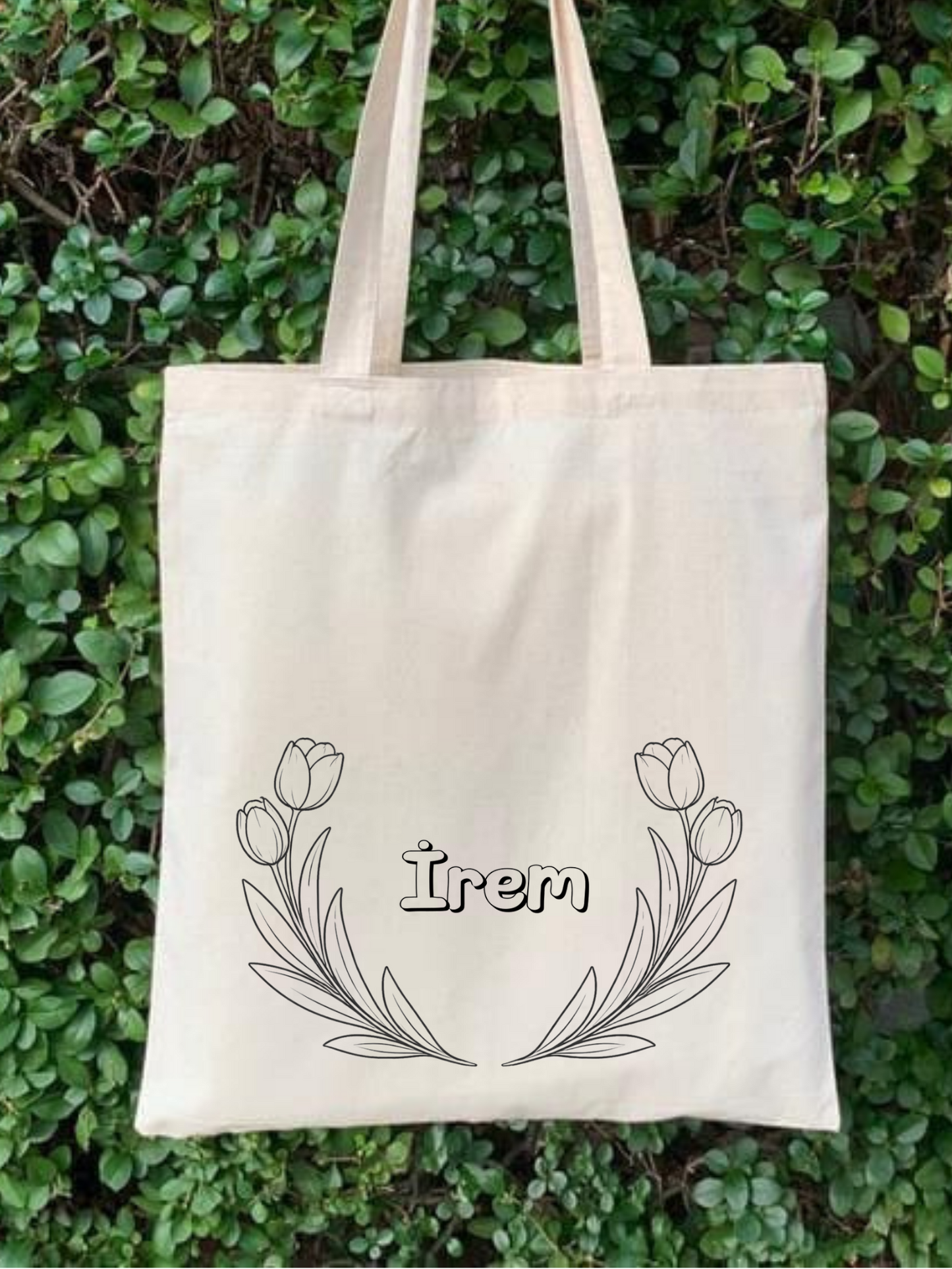 Lale İsme Özel Çanta