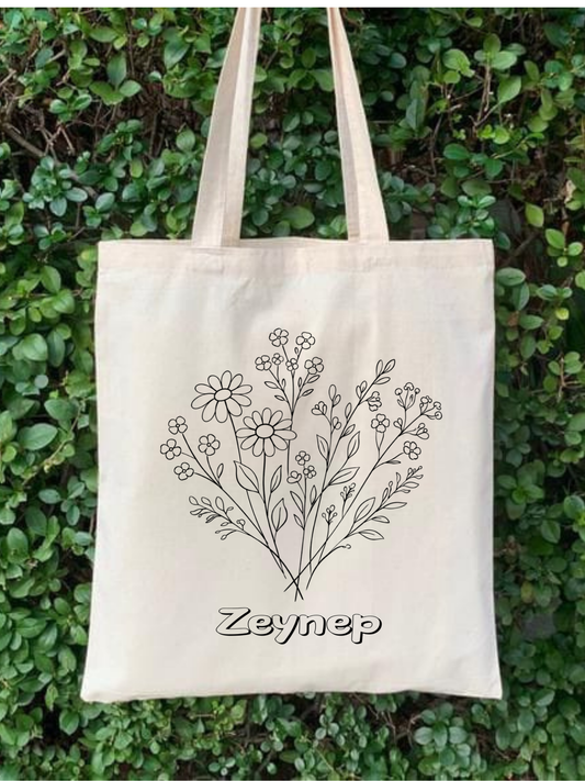 Kır Çiçekleri İsimli Çanta