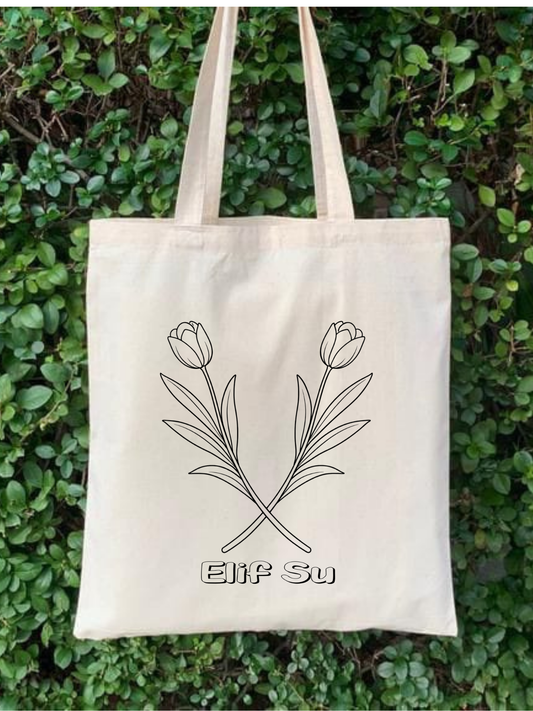 Lale İsme Özel Çanta