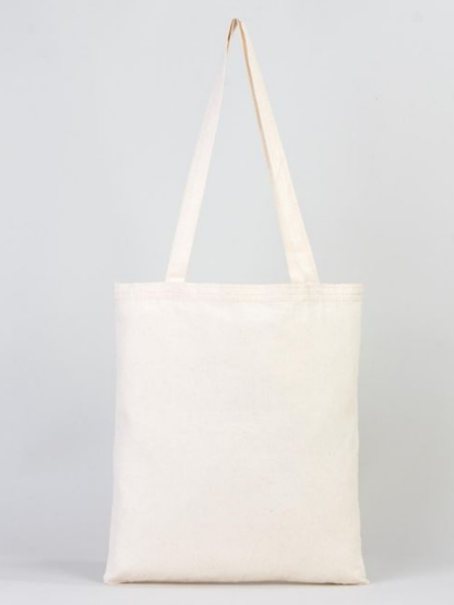 Toptan krem kanvas çanta %100 pamuk 35x40 cm tote bag